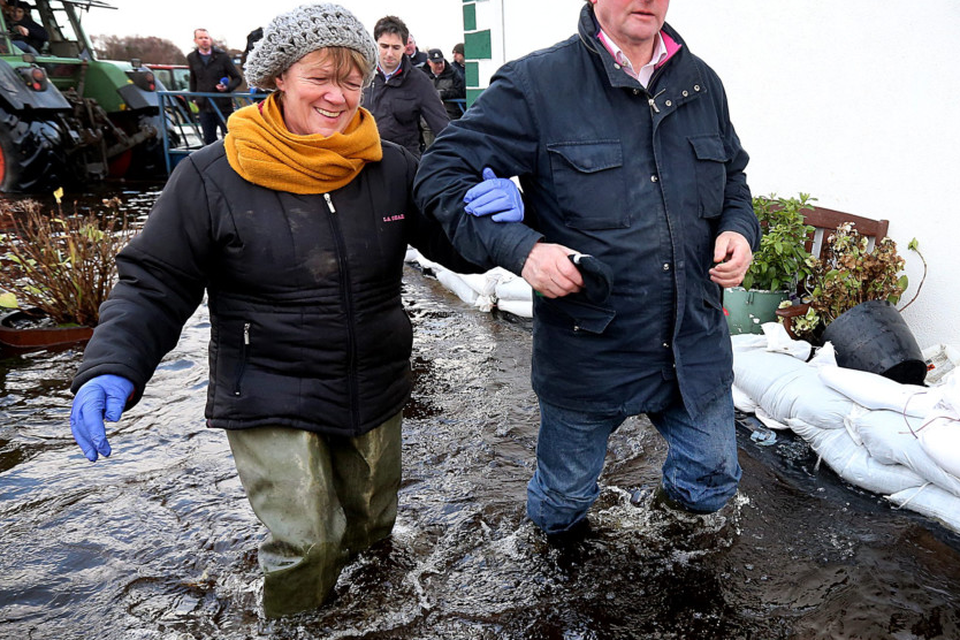 Flooded wellies hotsell