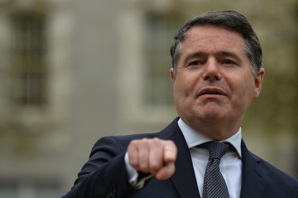 Paschal Donohoe says he didn't have anything to do with the piece on Independent.ie that was authored by three Fine Gael junior ministers. Photo: Getty