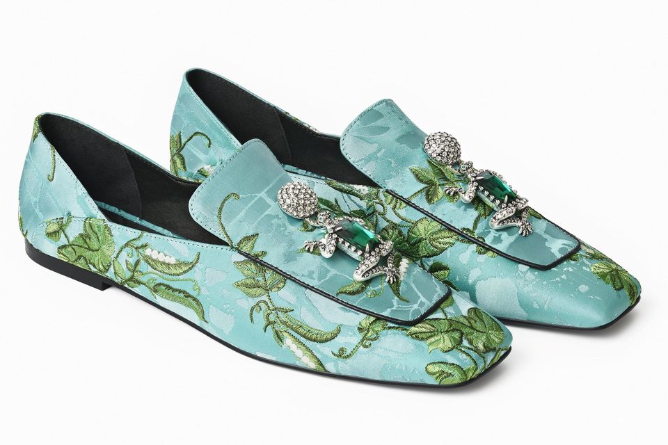 Shoes from the Iris Apfel x H&M collection