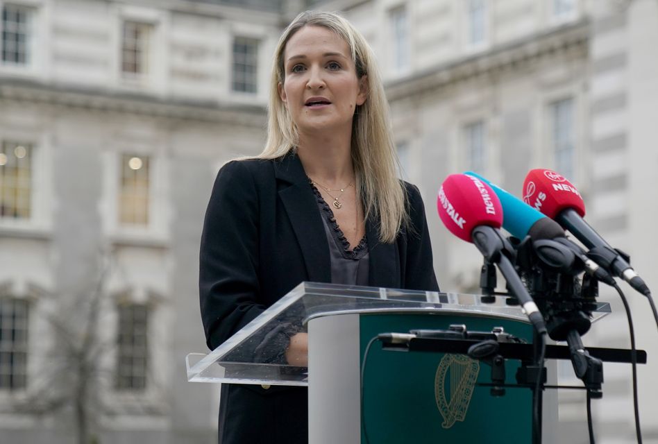 Justice MInister Helen McEntee 