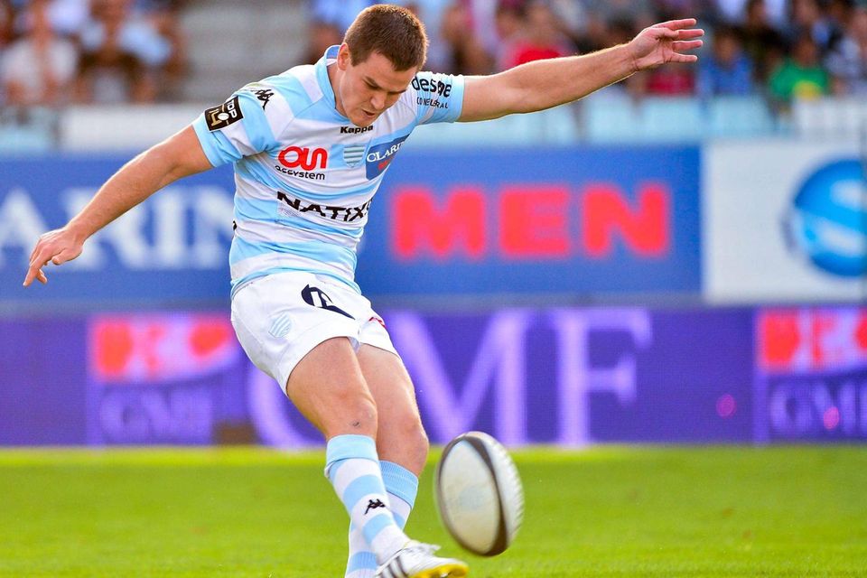Johnny Sexton in action for Racing Metro