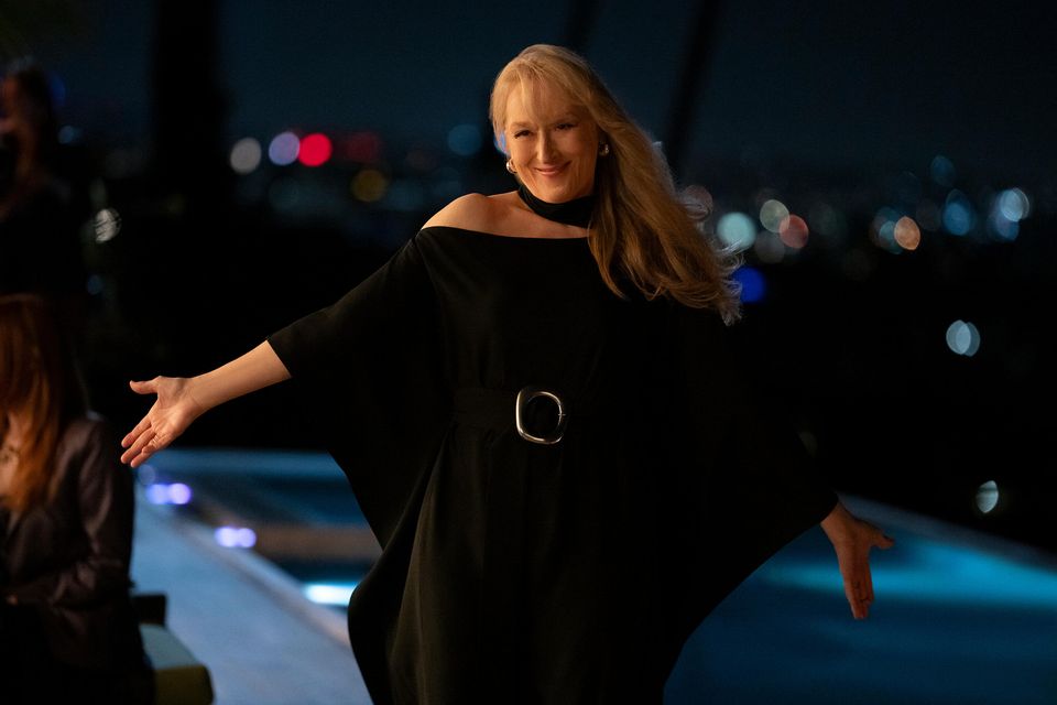 The third season's musical numbers seemed to be an excuse for stars like Meryl Streep to flex their muscles. Photo: Disney+