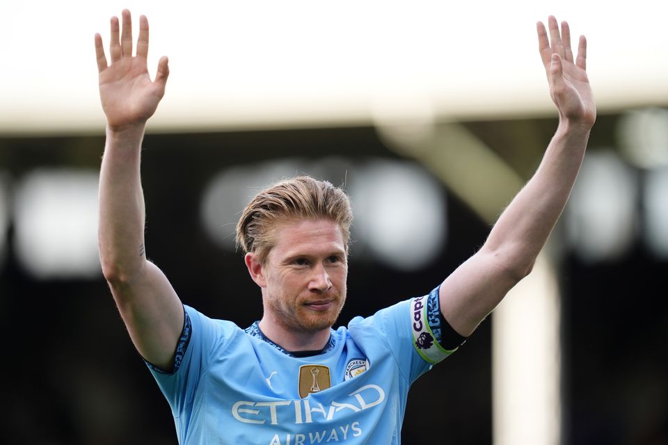 Kevin De Buryne is to join Napoli (Adam Davy/PA)