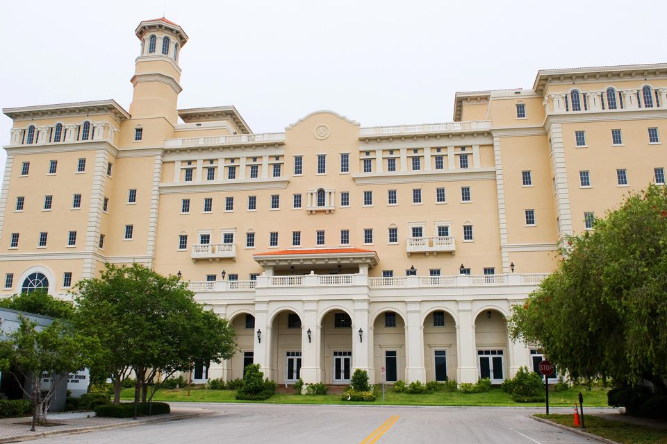 The Church of Scientology's Flag Building in Clearwater, Florida.