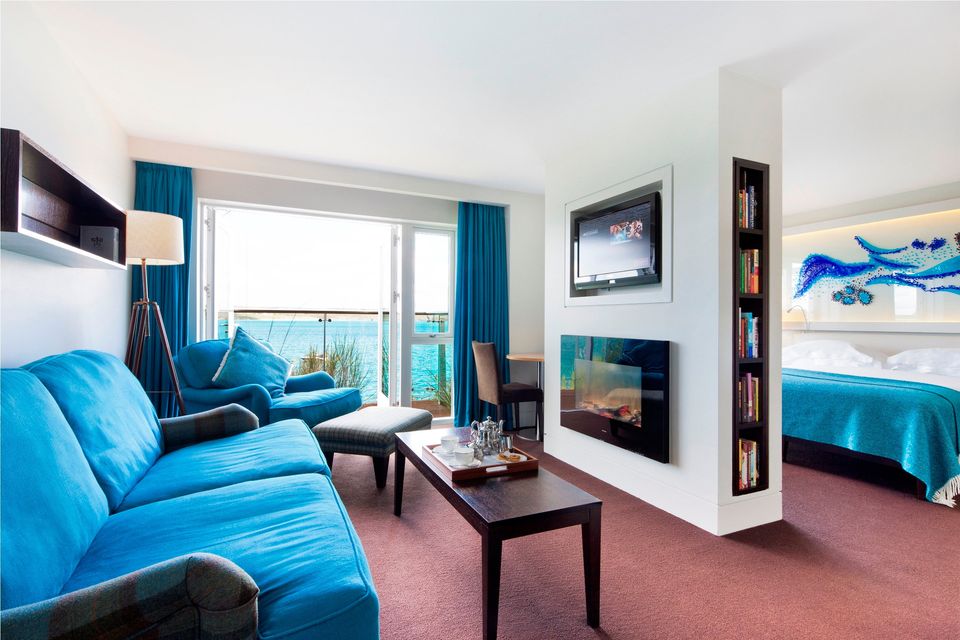A suite at the Cliff House Hotel