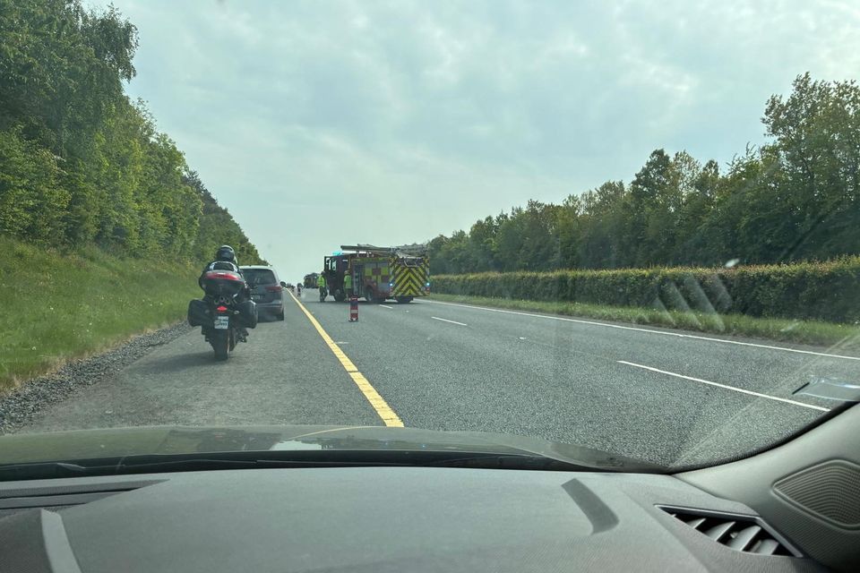 There are long tailbacks at Junction 6 Southbound on the M1.
