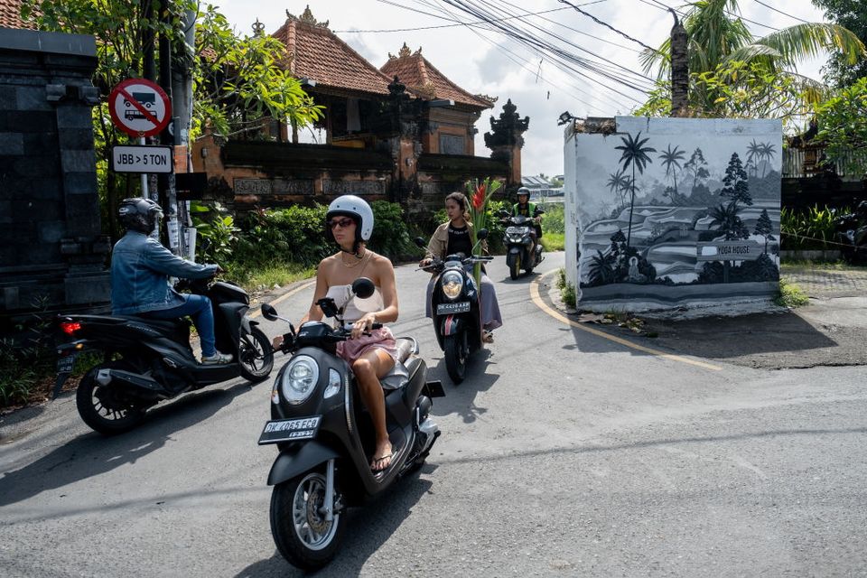 Scooters in Canggu, Bali. Photo: Agunng Parameswara / Getty