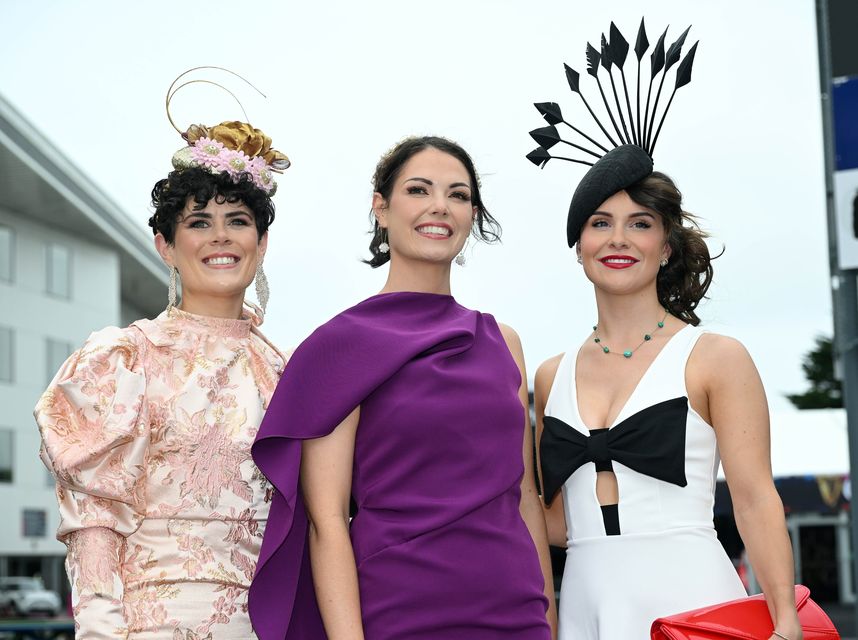 01/08/2024

Siobhan Delaney, Cashel, Katie O’Mahoney, Oughterard and Catherine Gorton, Oughterard enjoying Ladies Day of the Galway Races Summer Festival in Ballybrit. Photo: Ray Ryan