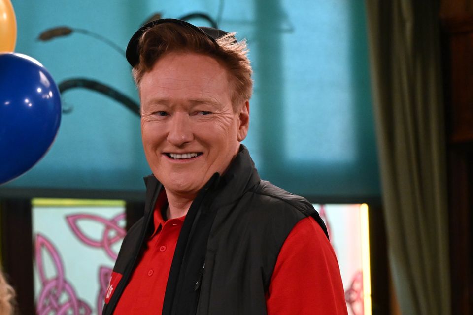 Conan O'Brien will star in TG4'S Ros na Rún on Tuesday night, April 30.