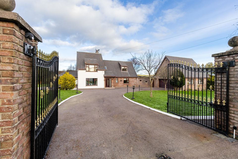 The gates to the property