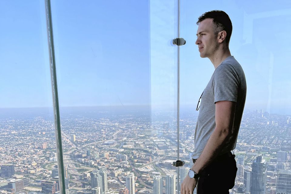 On Top of the World at Skydeck Chicago - Little Lake County