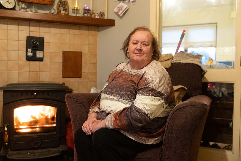 Anne Marie Casey says living alone can be tough but she is determined to enjoy life as much as possible. Photo: Eamon Ward