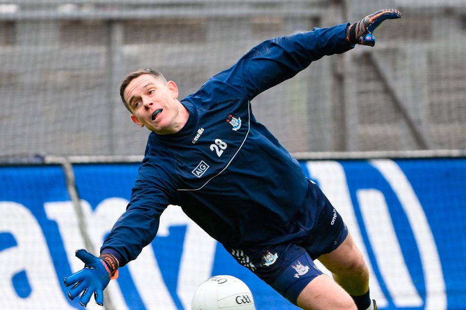 Dublin substitute Stephen Cluxton before the Allianz Football League Division 2 match against Louth at Croke Park in Dublin. Photo by Ray McManus/Sportsfile