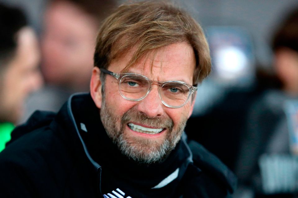 Liverpool manager Jurgen Klopp ready for a vital clash against Tottenham on Sunday. Photo: PA