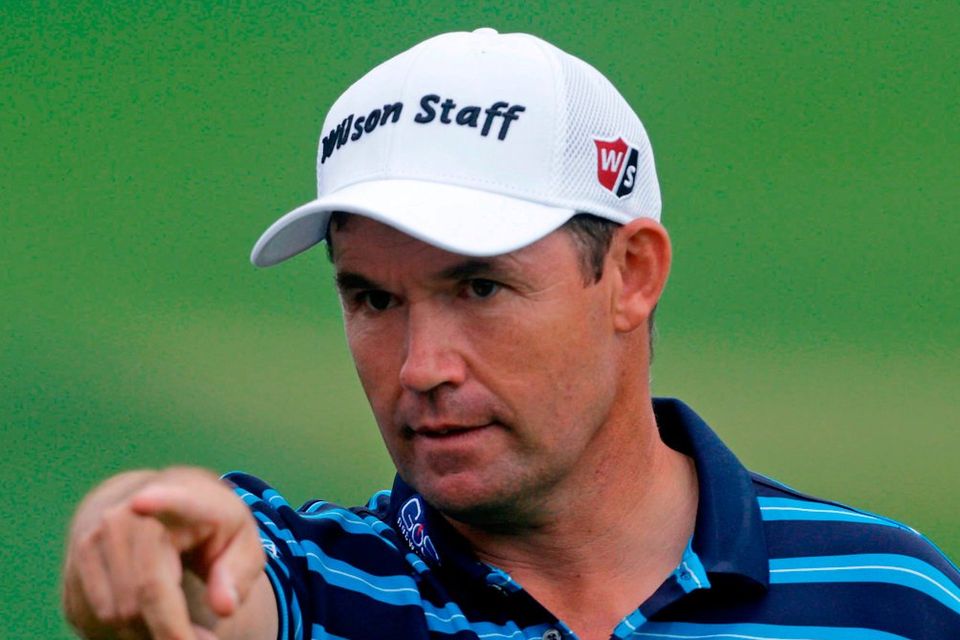 Padraig Harrington may be 45 but his determination to succeed remains as string as ever. Photo: Jose Manuel Ribeiro/AFP/Getty Images