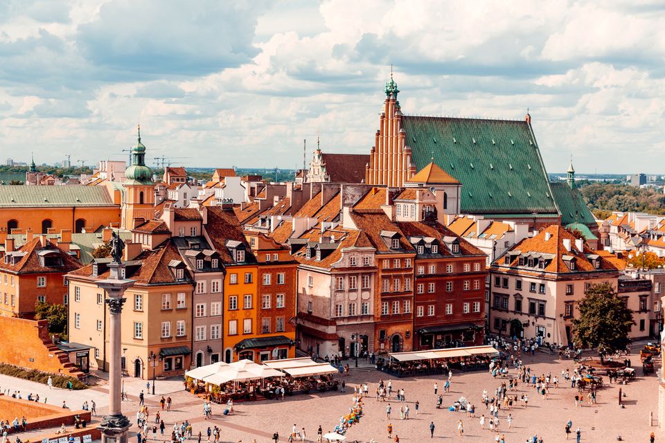 The mission took in two cities, Wroclaw and Warsaw, and focused in particular on the opportunities for Irish high-tech construction firms. Above, Warsaw, Poland. Photo: Getty
