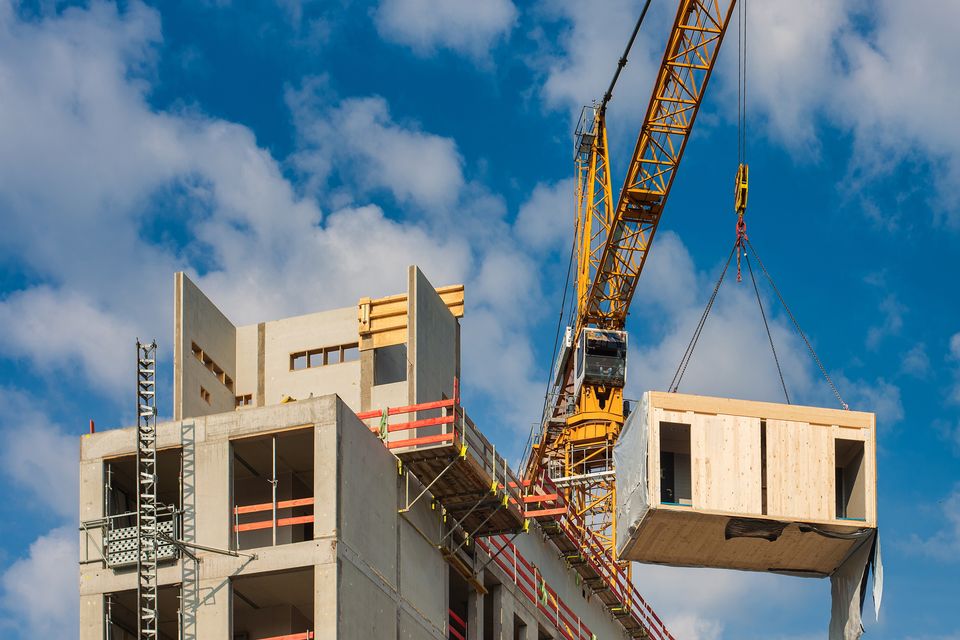 MMC - modern methods of construction - is a term used to describe modular building. Photo: Getty