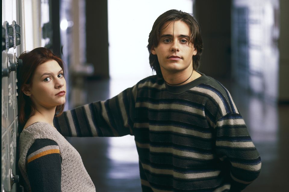 Claire Danes and Jared Leto in My So-Called Life. Photo: Getty 