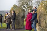 thumbnail: People gather at Newgrange in Co Meath hoping for a glimpse of the winter solstice sun. Picture: Ciara Wilkinson