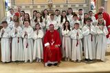 thumbnail: Pupils from 5th and 6th Class, Analeentha NS, who received the Sacrament of Confirmation last Wednesday. Also pictured are Bishop William Crean, Monsignor O'Brien and Fr. Lane.
