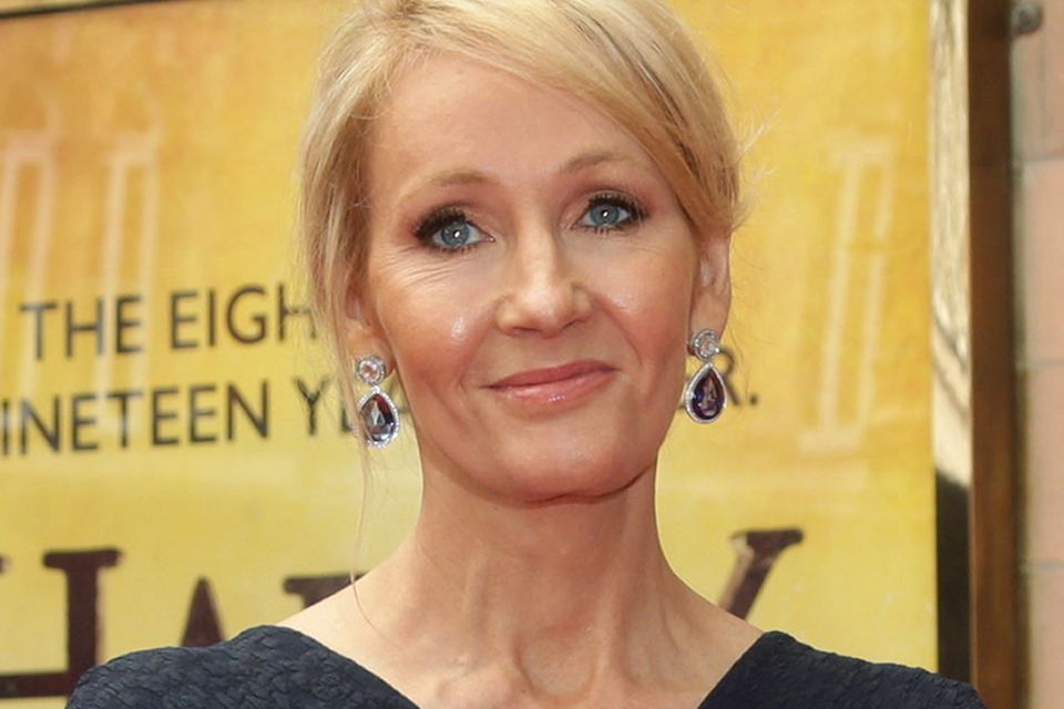 JK Rowling made a series of comments on social media after Scotland’s new hate crime laws came into effect (PA)