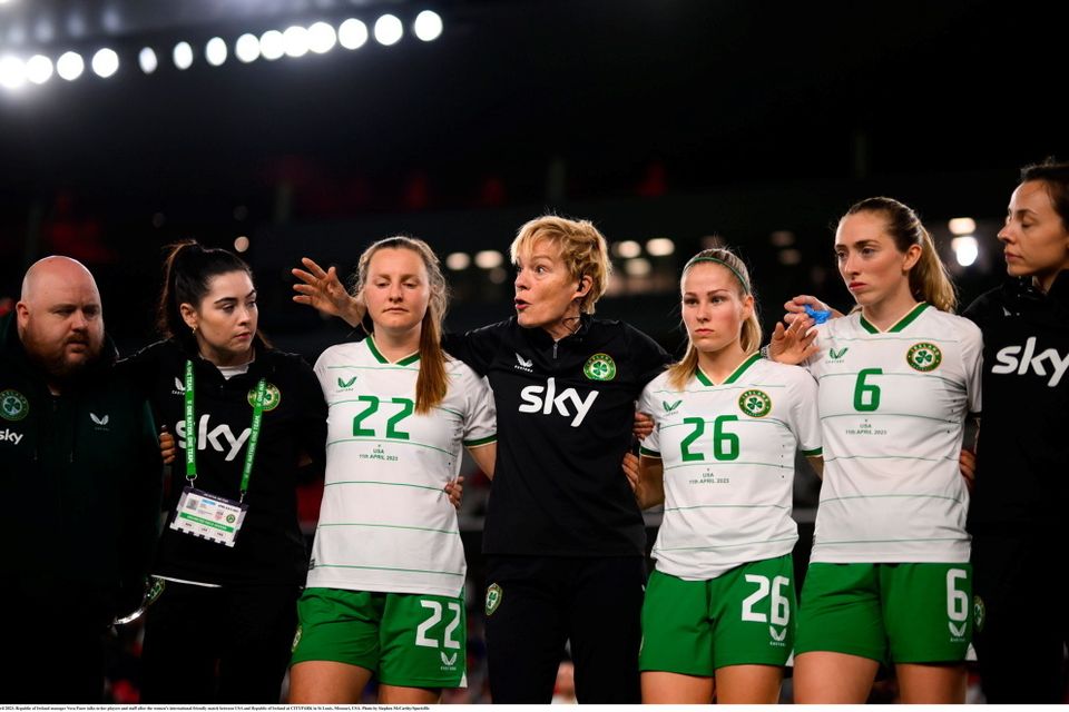 Ireland manager Vera Pauw will run the rule over her team against Columbia before the Women's World Cup kicks off