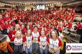 thumbnail: The 'Red Army' of volunteers who helped out at the Drogheda Fleadh in 2018 and 2019.