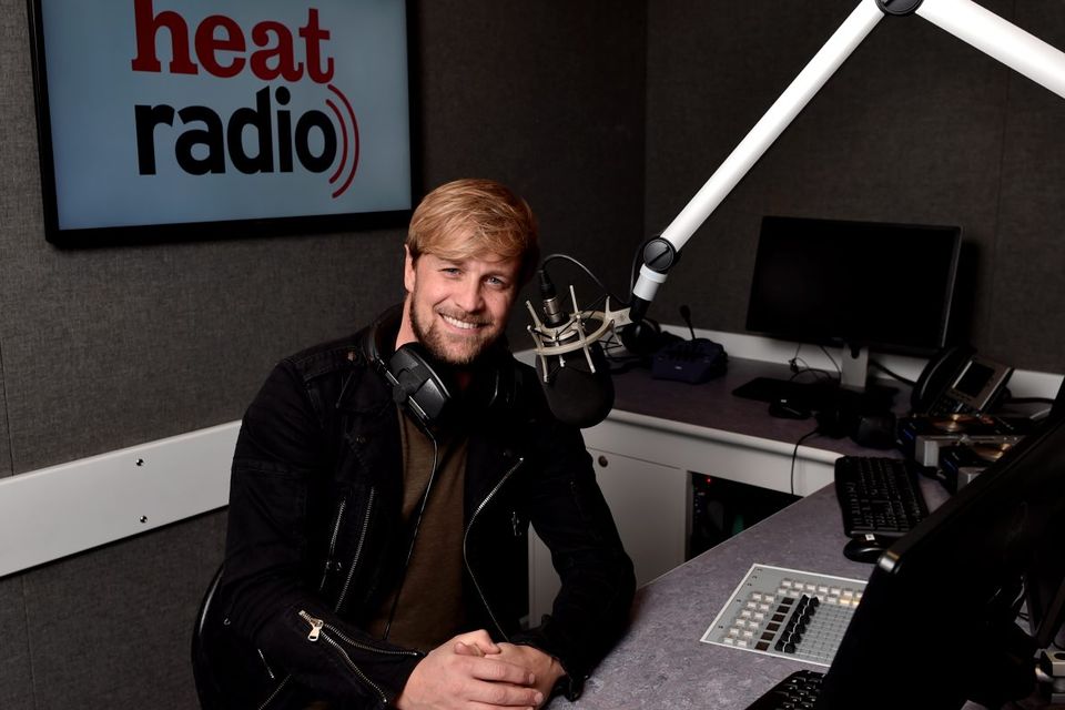 LONDON, ENGLAND - MARCH 16: Kian Egan poses as he is unveiled as heat radio's new presenter at heat radio on March 16, 2015 in London, England.  (Photo by Gareth Cattermole/Getty Images)