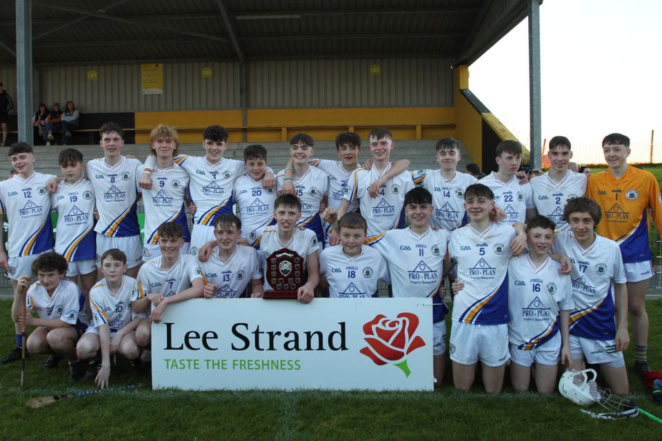 The Tralee Parnells hurling squad that won the County Féile na nGael Division 1 title