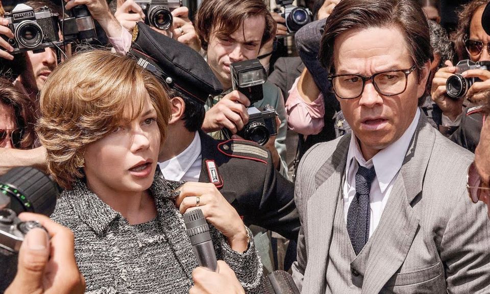 Gail Harris and Mark Wahlberg in All The Money In The World