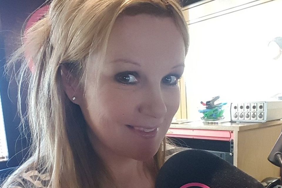 Nikki Hayes shared this work selfie at Spin 1038
