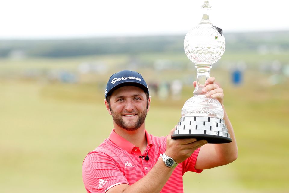 stamme piedestal Med vilje I love this tournament' - Spain's Jon Rahm wins his second Irish Open  following a round of 62 at Lahinch | Independent.ie