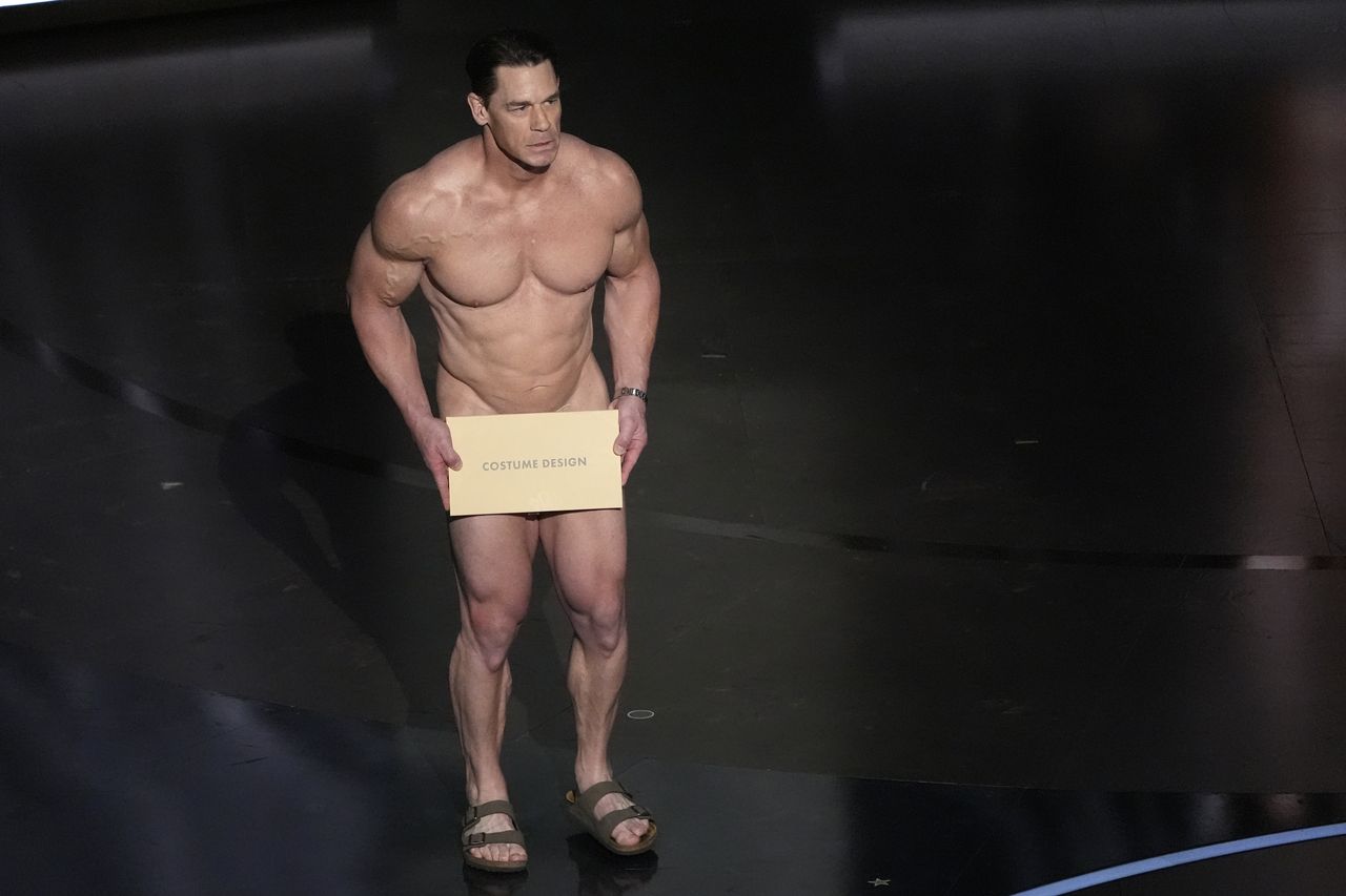 The male body is not a joke – John Cena presents Oscar award naked | Irish  Independent