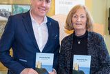 thumbnail: Radio Kerry’s Joe McGill with author Bernadette Ní Riada after he officially launched her debut collection. Photo by John Kelliher