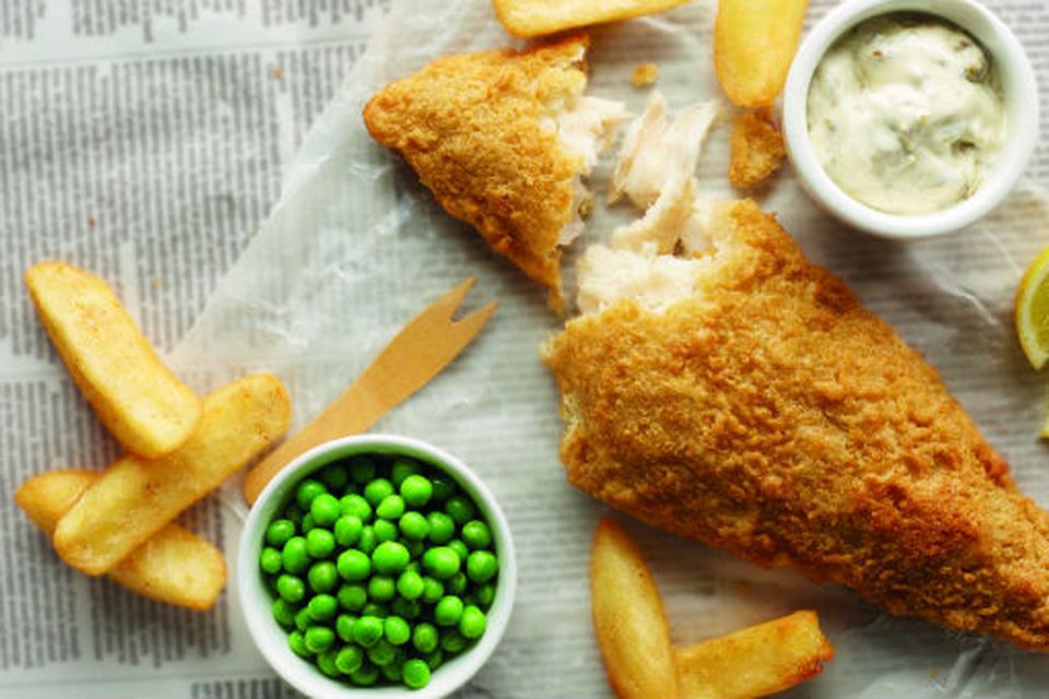 Guinness-battered Fish and Chips Recipe