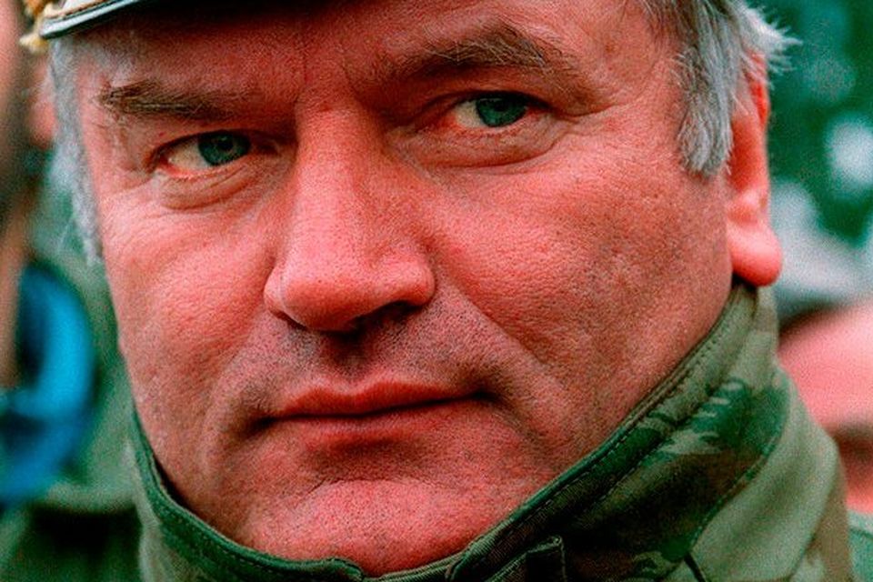 The then Bosnian Serb General in 1994. Photo: AFP/Getty