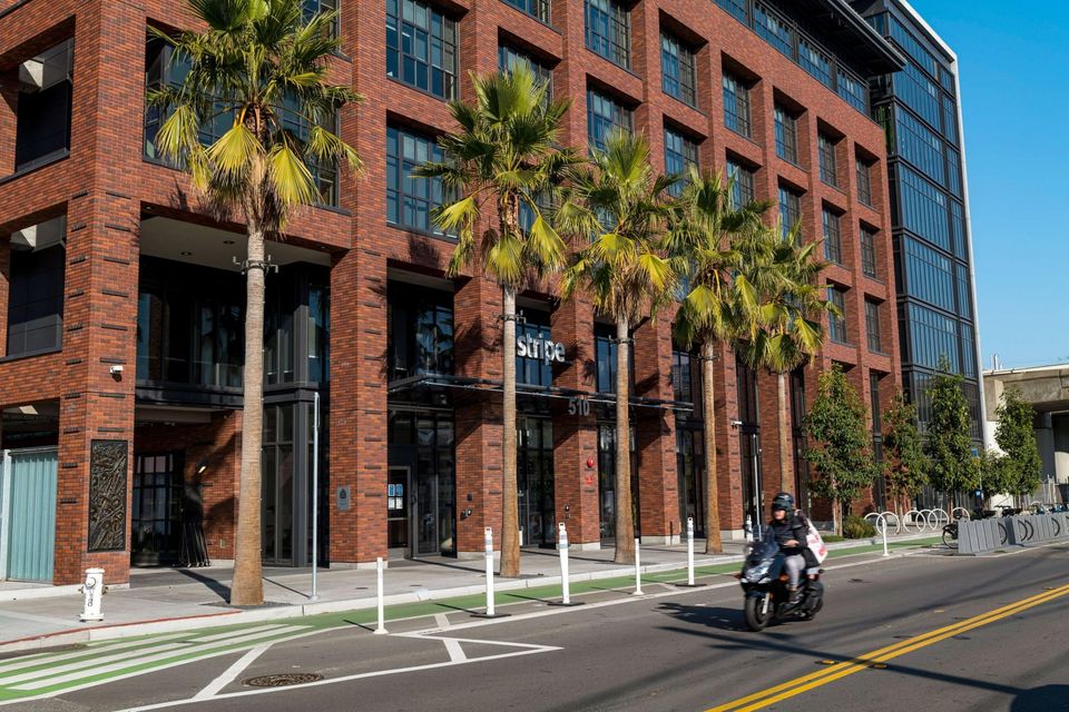 Stripe Inc. headquarters in San Francisco, California. Photo: David Paul Morris/Bloomberg