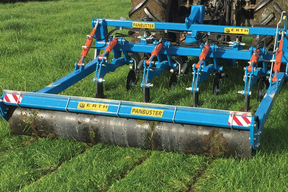 Bust a move: The Erth Panbuster is used to shatter soil