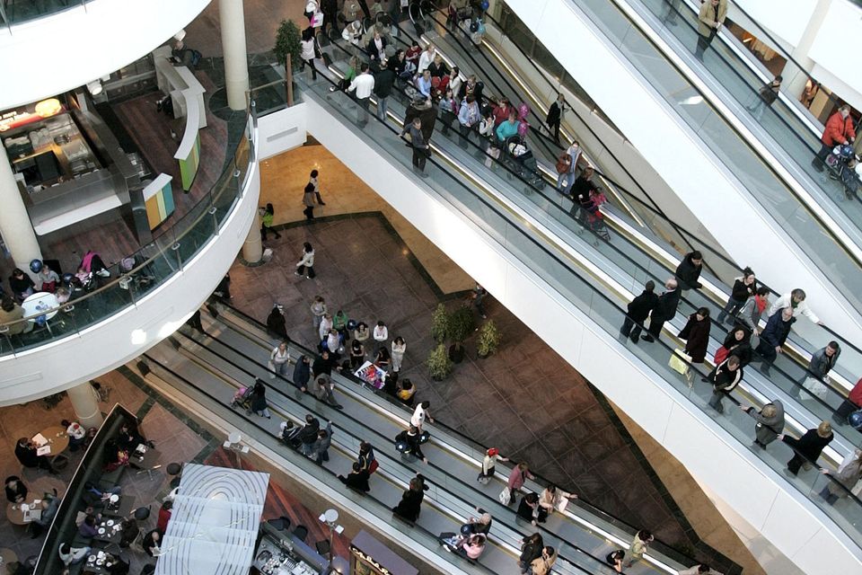 The Dundrum Town Centre in Dublin attracts more than 17 million shoppers a year