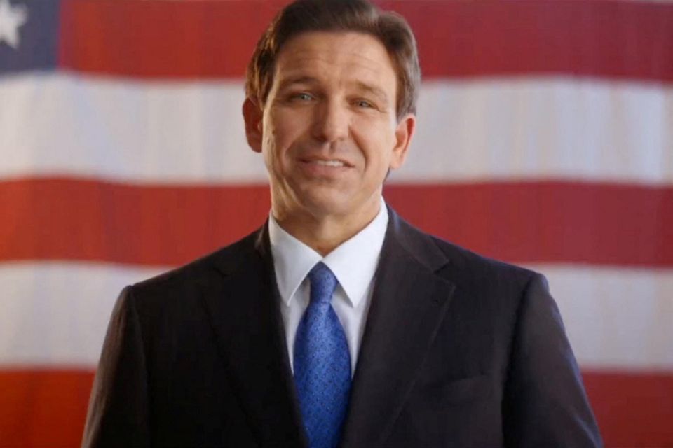 Ron DeSantis who had a stuttering introduction to the US presidential race due to Twitter glitches. Reuters