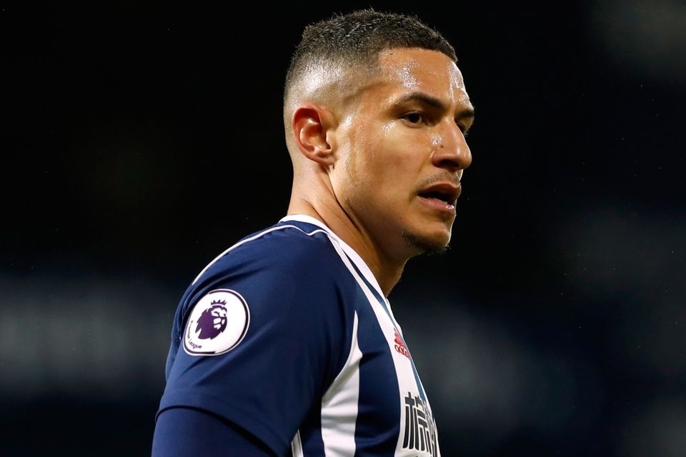 Jake Livermore confronted a West Ham fan at the London Stadium