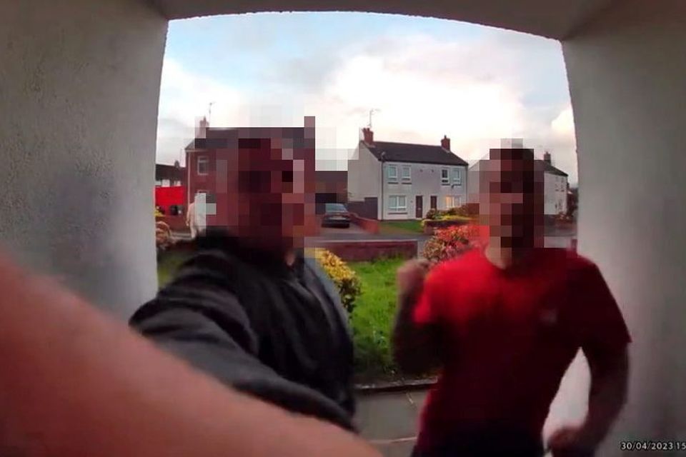 Footage from the incident