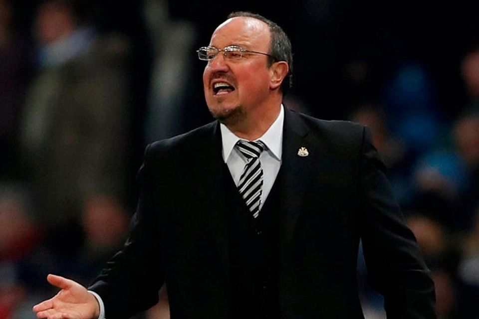 Newcastle United manager Rafael Benitez. Photo: Lee Smith/Action Images via Reuters