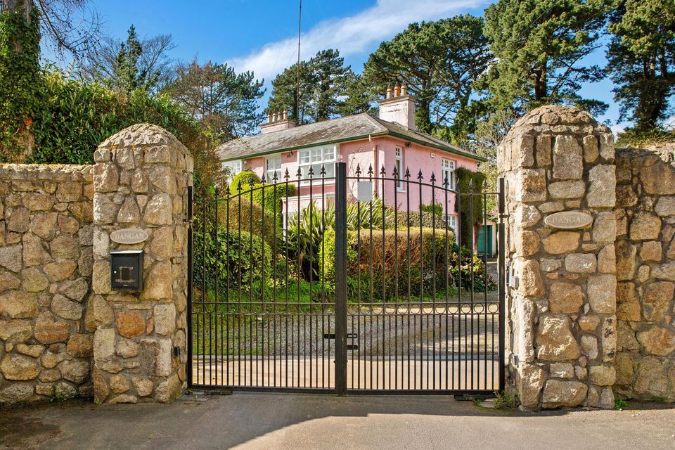Electric gates into the property