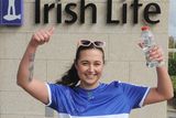 thumbnail: Paige Gernon taking part in a fundraising walk at Irish Life, Dundalk in aid of the Down Syndrome Centre, North East and The Irish Motor Neurone Disease Association (IMNDA). Photo: Aidan Dullaghan/Newspics