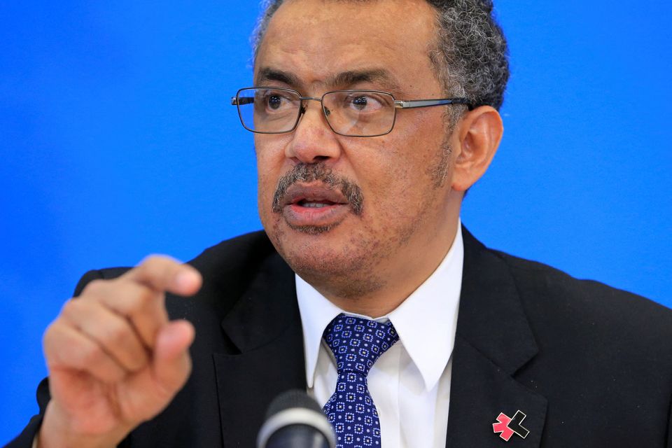 WHO Director-General Tedros Adhanom Ghebreyesus said the spread of the virus was 