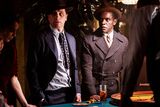 thumbnail: Perry Mason (Matthew Rhys) and Paul Drake (Chris Chalk) go up against white power and money in season two of the drama