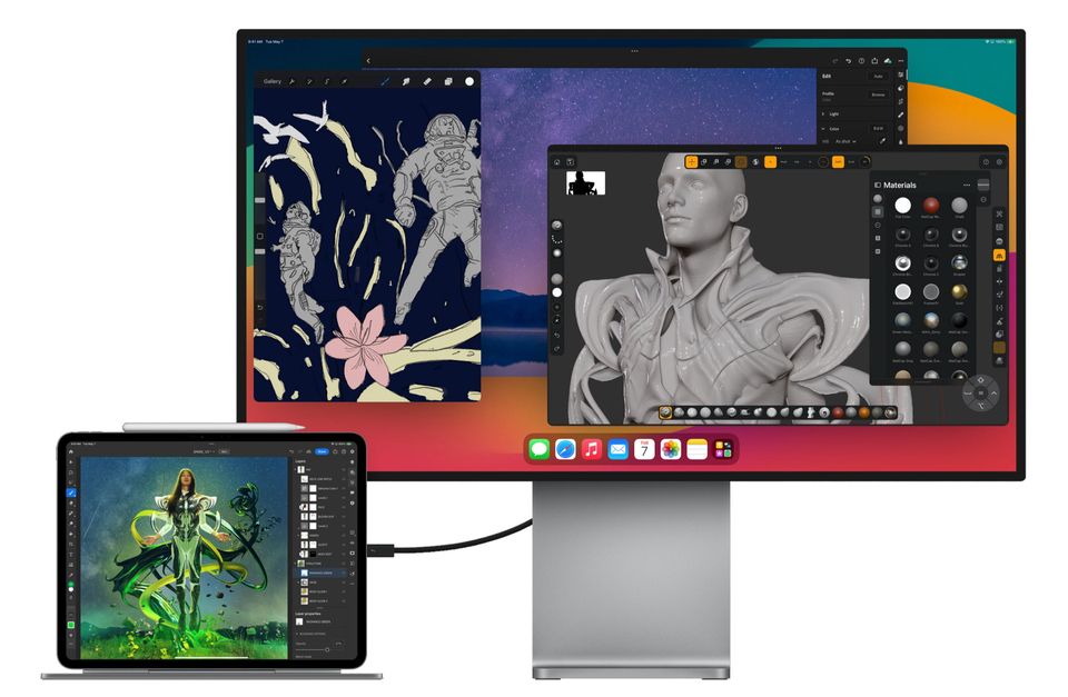 iPad Pro M4 can support one external display