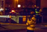 thumbnail: Gardai investigate the shooting of a man at St Ronans Drive, Clondalkin. Picture:Arthur Carron