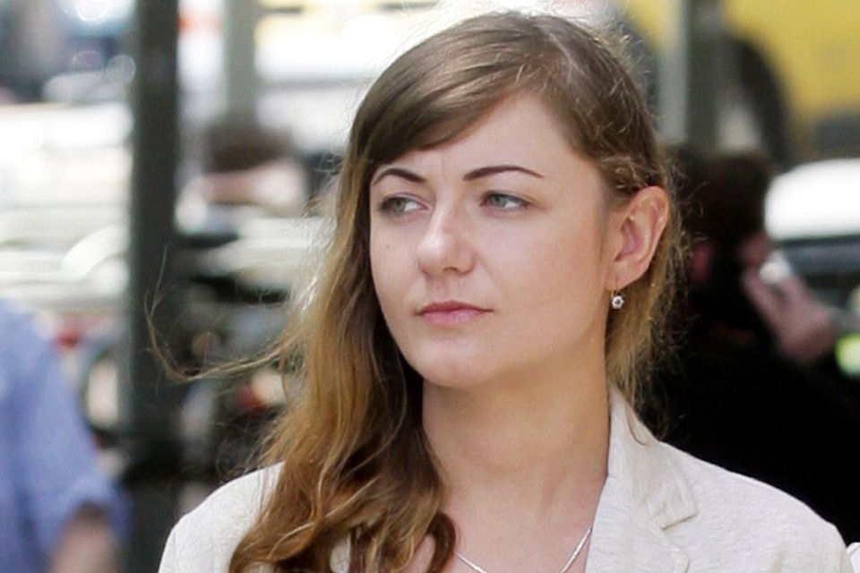 Marta Herda who is accused of murdering Csaba Orsos by driving him into Arklow Harbour